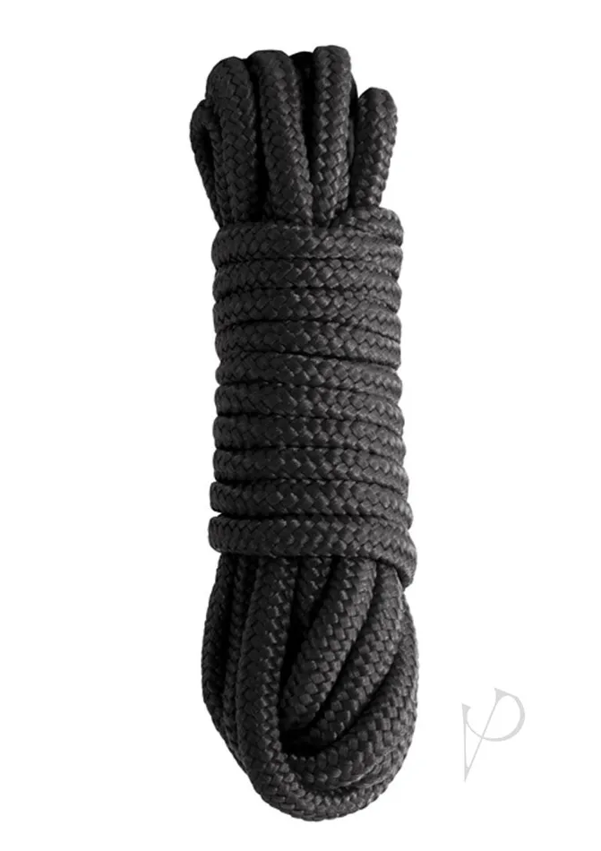 Anal Sinful By Ns Novelties Sinful Nylon Rope 25 ft Black