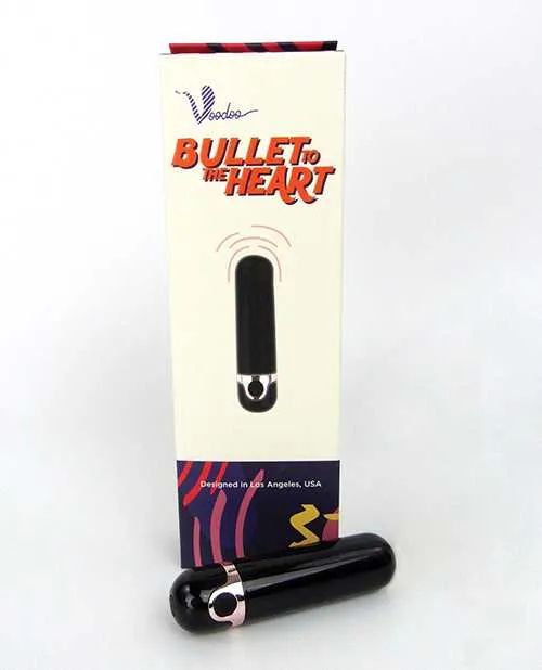 Anal Voodoo Bullet to The Heart 10X Wireless Black Voodoo Anal Voodoo Bullet to The Heart 10X Wireless Black Voodoo