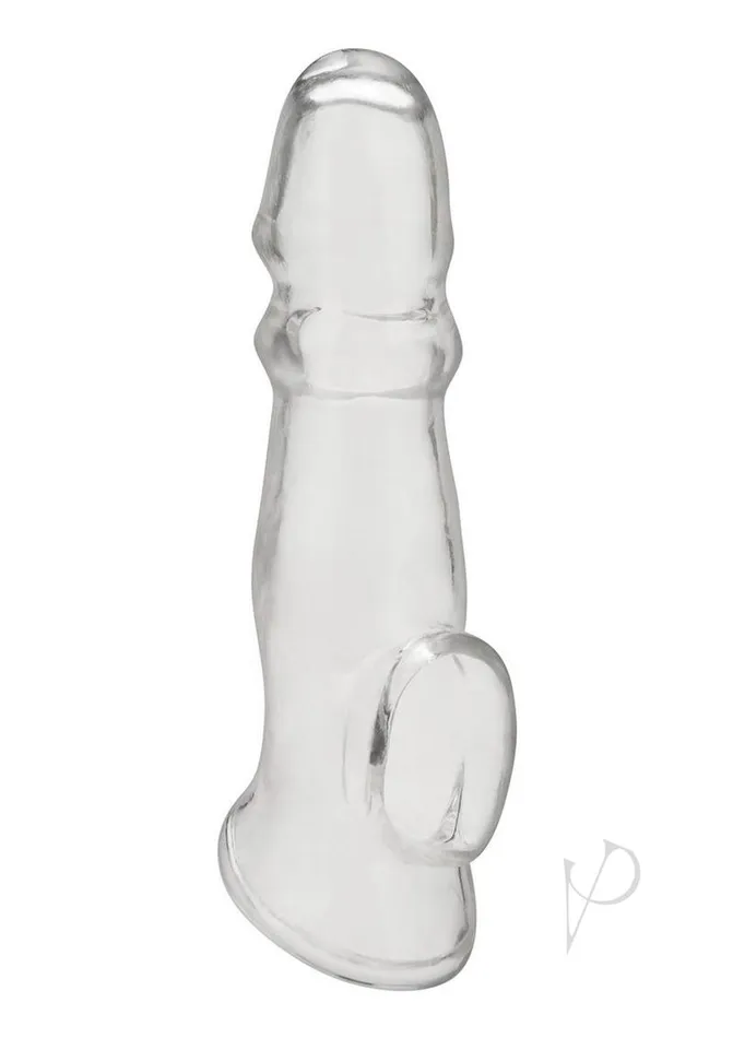 Blue Line Cand B Gear Male Sex Toys Blue Line Girthy Penis Enhancing Sleeve Extension 675in Clear Blue Line Cand B Gear Male Sex Toys Blue Line Girthy Penis Enhancing Sleeve Extension 675in Clear