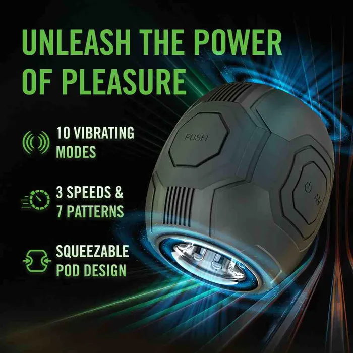 Blush Novelties M For Men Dome X Vibrating Stroker Male Sex Toys