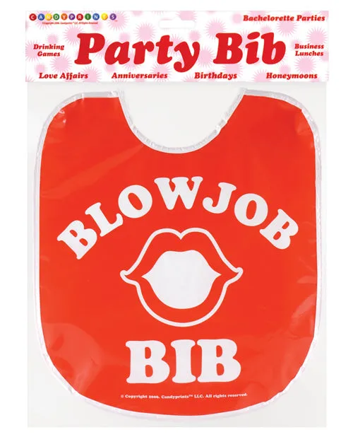 Candyprints Party Bib Blow Job Red Candyprints Party Vibrators Candyprints Party Bib Blow Job Red Candyprints Party Vibrators