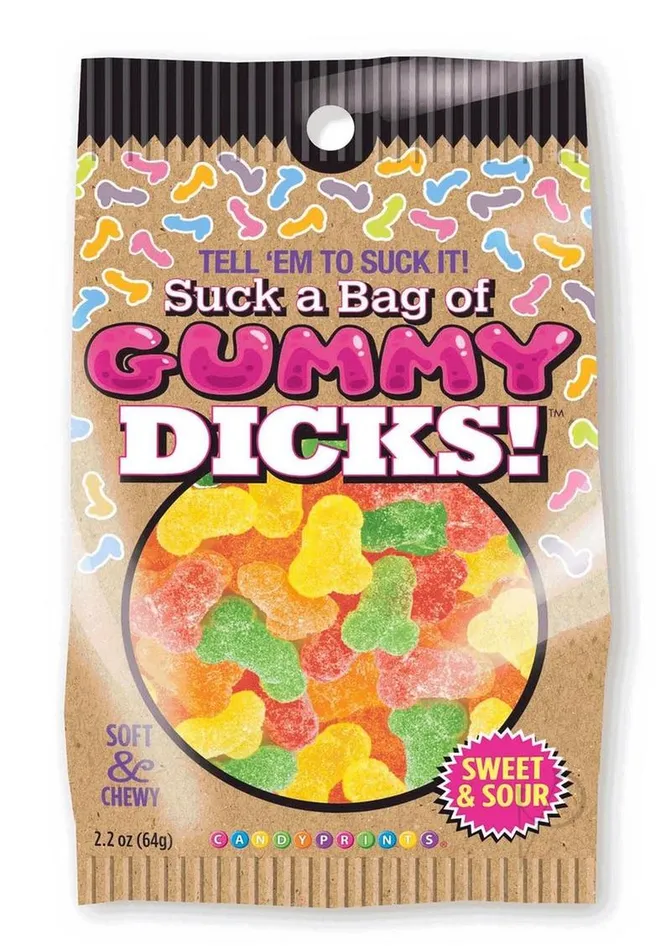 Candyprints Suck a Bag of Gummy Dicks 4oz Assorted Flavors Candyprints Candy Anal Candyprints Suck a Bag of Gummy Dicks 4oz Assorted Flavors Candyprints Candy Anal
