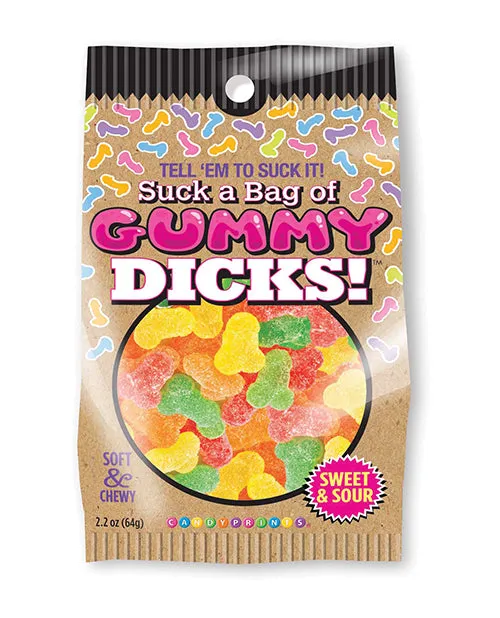 Candyprints Suck a Bag of Gummy Dicks 4oz Assorted Flavors Candyprints Candy Anal Candyprints Suck a Bag of Gummy Dicks 4oz Assorted Flavors Candyprints Candy Anal