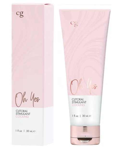 Cgc Female Sex Toys CG Oh Yes Clitoral Stimulant Cooling 1 Ounce Cgc Female Sex Toys CG Oh Yes Clitoral Stimulant Cooling 1 Ounce