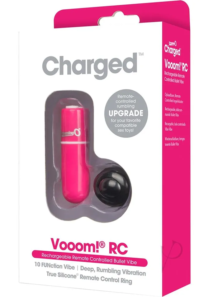 Charged Female Sex Toys Vooom Silicone USB Rechargeable Bullet with Remote Control Pink Charged Female Sex Toys Vooom Silicone USB Rechargeable Bullet with Remote Control Pink