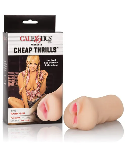 Cheap Thrills Male Sex Toys Cheap Thrills The Farm Girl Stroker Pussy Vanilla