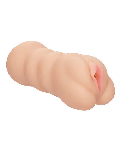 Cheap Thrills Male Sex Toys Cheap Thrills The ThreeWay Dual End Stroker Pussy and Ass Vanilla