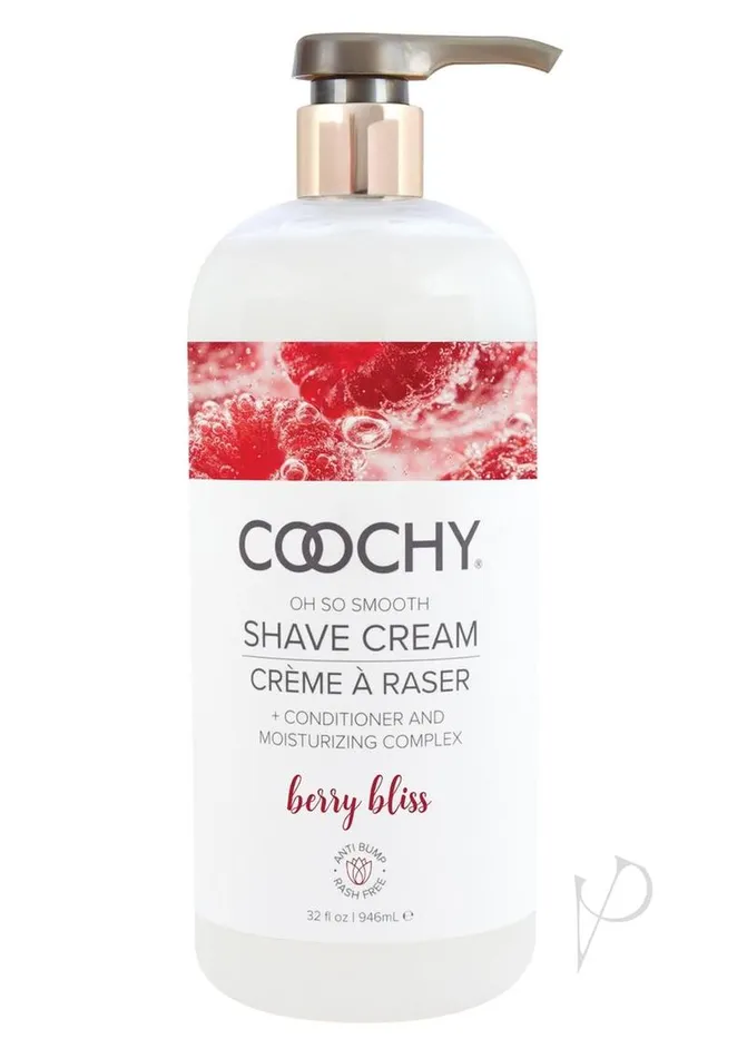 Coochy Berry Bliss Shave Cream 30oz Coochy Vibrators