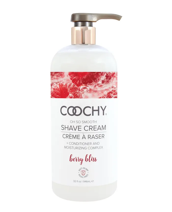 Coochy Berry Bliss Shave Cream 30oz Coochy Vibrators