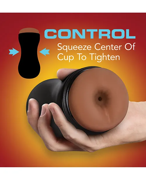 Coverboy Male Sex Toys Coverboy Manny The Fireman Self Lubricating Anal Pocket Stroker Caramel