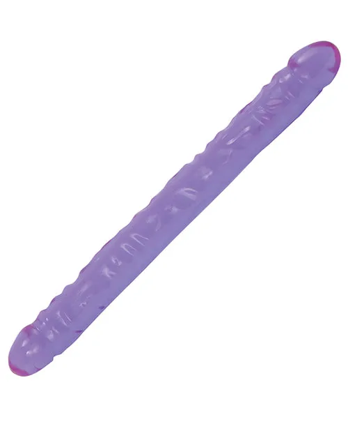 Dildos Crystal Jellies Double Dildo 18in Purple Crystal Jellies Dildos Crystal Jellies Double Dildo 18in Purple Crystal Jellies