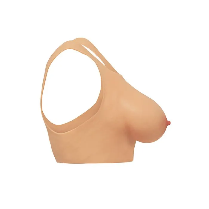 Dildos Master Series Perky Pair D Cup Silicone Breasts Light