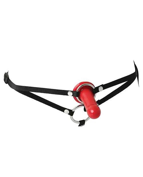 Dildos Sportsheets Sportsheets Menage A Trois Double Penetration Harness and Dildo Set BlackRed