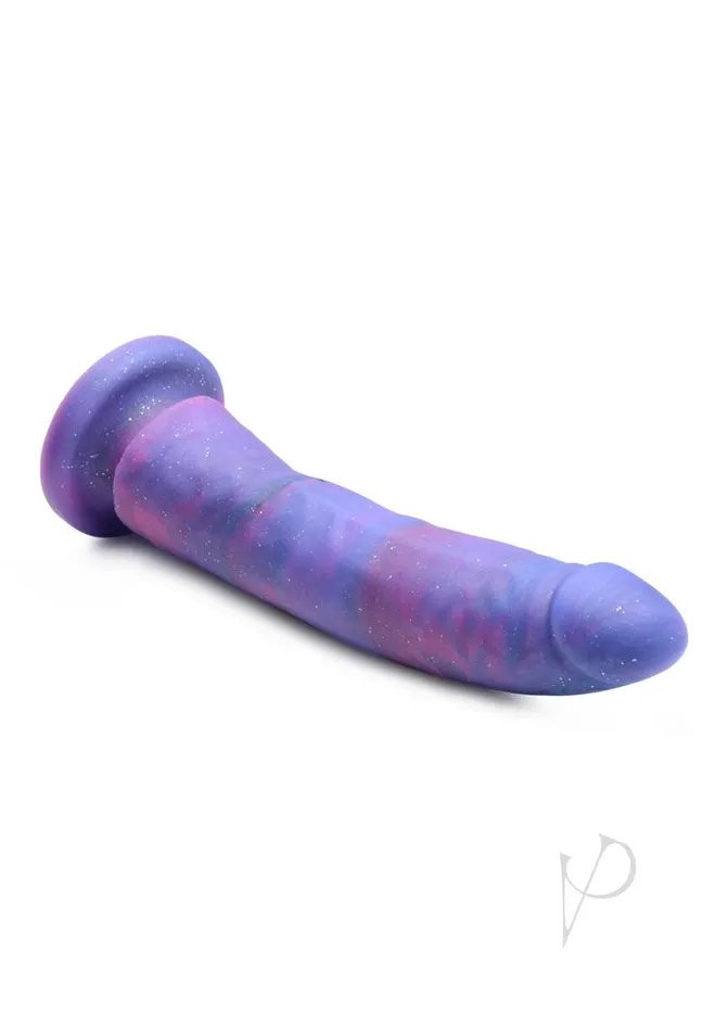Dildos Strap U Strap U Magic Stick Glitter Silicone Dildo 8in Purple