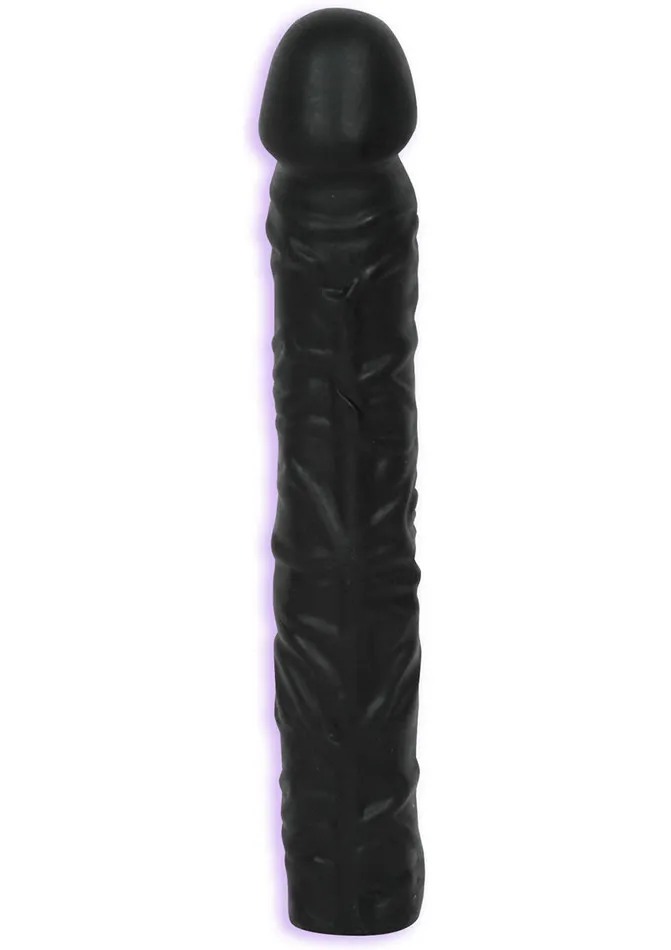 Doc Johnson Dildos Classic Dildo 10in Black Doc Johnson Dildos Classic Dildo 10in Black