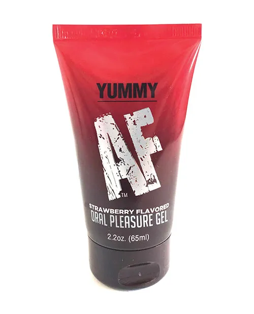 Enhancers Af Yummy AF Oral Pleasure Flavored Gel 22oz Strawberry Enhancers Af Yummy AF Oral Pleasure Flavored Gel 22oz Strawberry