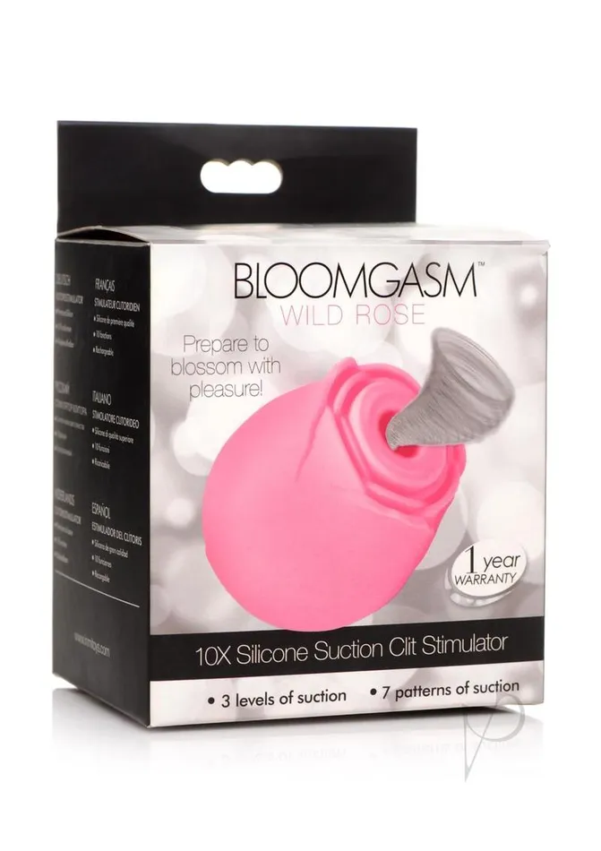 Female Sex Toys Bloomgasm Inmi Bloomgasm Rose 10X Silicone Rechargeable Clitoral Stimulator Pink Female Sex Toys Bloomgasm Inmi Bloomgasm Rose 10X Silicone Rechargeable Clitoral Stimulator Pink