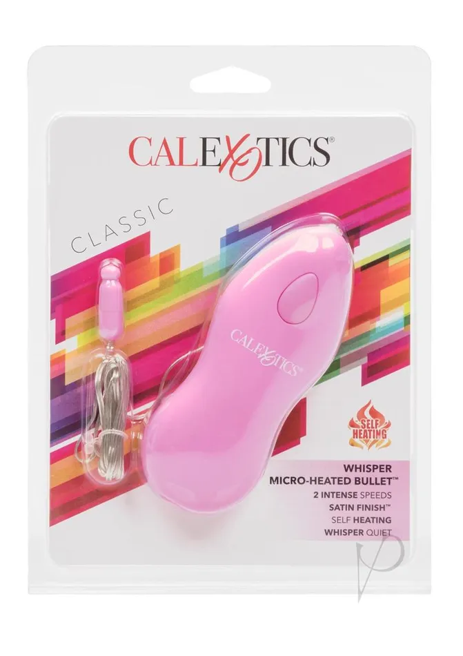Female Sex Toys Bullets Whisper Micro Warming Bullet with Wired Remote Control Pink Female Sex Toys Bullets Whisper Micro Warming Bullet with Wired Remote Control Pink