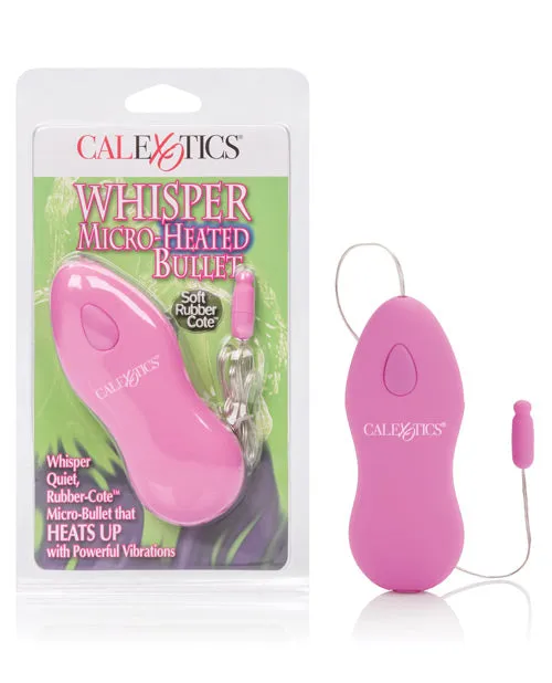 Female Sex Toys Bullets Whisper Micro Warming Bullet with Wired Remote Control Pink Female Sex Toys Bullets Whisper Micro Warming Bullet with Wired Remote Control Pink