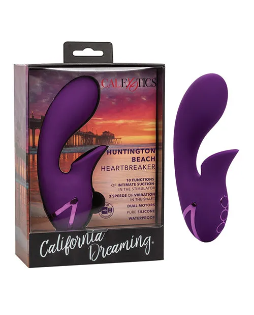 Female Sex Toys California Dreaming California Dreaming Huntington Beach Heartbreaker Rechargeable Silicone Stimulator Purple Female Sex Toys California Dreaming California Dreaming Huntington Beach Heartbreaker Rechargeable Silicone Stimulator Purple