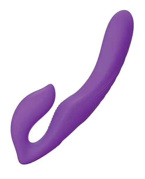 Female Sex Toys Fantasy For Her Fantasy For Her Ultimate Rechargeable MultiFunction Strapless Strapon with Remote Control Purple