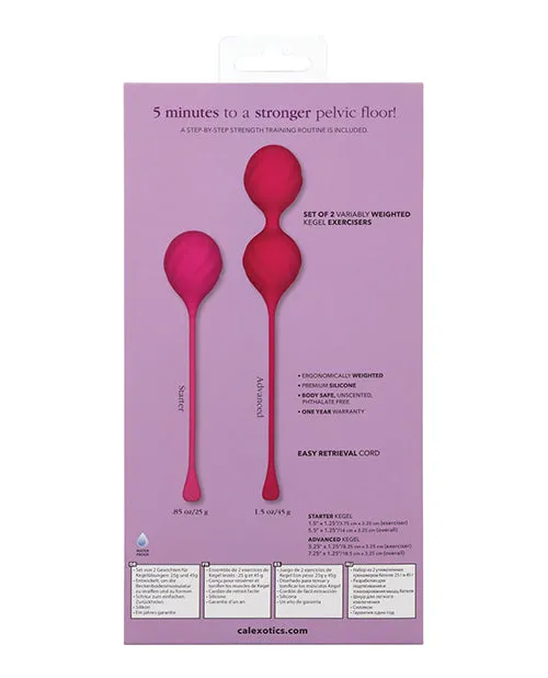 Female Sex Toys Kegel Kegel Training 2 piece Set Pink
