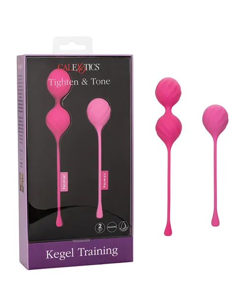 Female Sex Toys Kegel Kegel Training 2 piece Set Pink