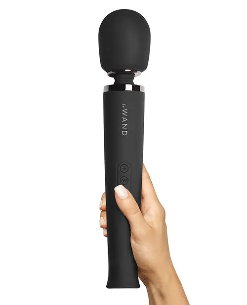 Female Sex Toys Le Wand Le Wand Rechargeable Silicone Massager Matte Black