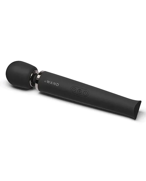 Female Sex Toys Le Wand Le Wand Rechargeable Silicone Massager Matte Black