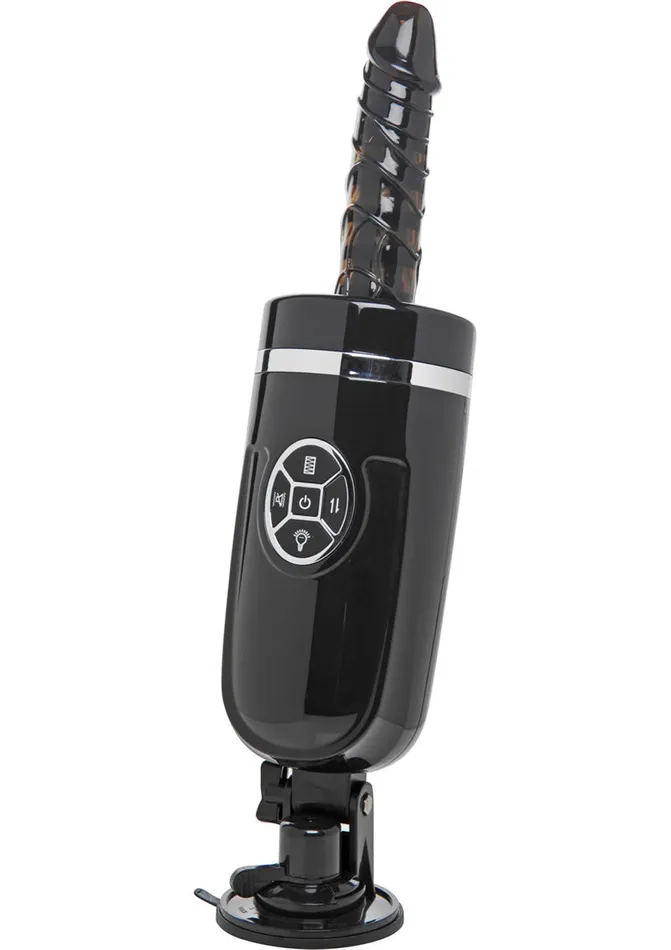 Female Sex Toys Lovebotz LoveBotz Jaxxx Hammer 20 Multifunction Rechargeable Sex Machine Black