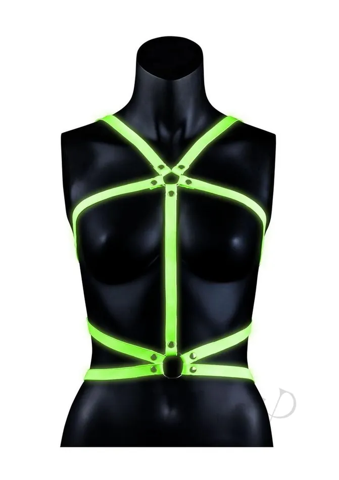 Female Sex Toys Ouch Body Harness Glow in the Dark SmallMedium Green Ouch Female Sex Toys Ouch Body Harness Glow in the Dark SmallMedium Green Ouch