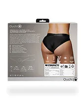 Female Sex Toys Ouch Ouch Vibrating StrapOn Hipster with Rechargeable Bullet XL2XL Black Female Sex Toys Ouch Ouch Vibrating StrapOn Hipster with Rechargeable Bullet XL2XL Black