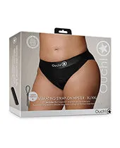 Female Sex Toys Ouch Ouch Vibrating StrapOn Hipster with Rechargeable Bullet XL2XL Black Female Sex Toys Ouch Ouch Vibrating StrapOn Hipster with Rechargeable Bullet XL2XL Black