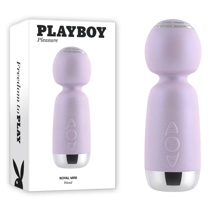 Female Sex Toys Playboy Pleasure ROYAL MINI Wand Vibrator Playboy Pleasure Female Sex Toys Playboy Pleasure ROYAL MINI Wand Vibrator Playboy Pleasure