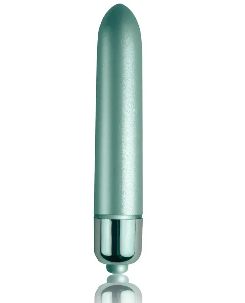 Female Sex Toys Rocks Off Touch Of Velvet Bullet Vibrator Aqua Lily