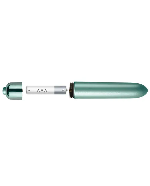 Female Sex Toys Rocks Off Touch Of Velvet Bullet Vibrator Aqua Lily