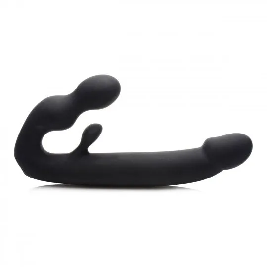 Female Sex Toys Strap U TriVolver Rechargeable Strapless Strap On