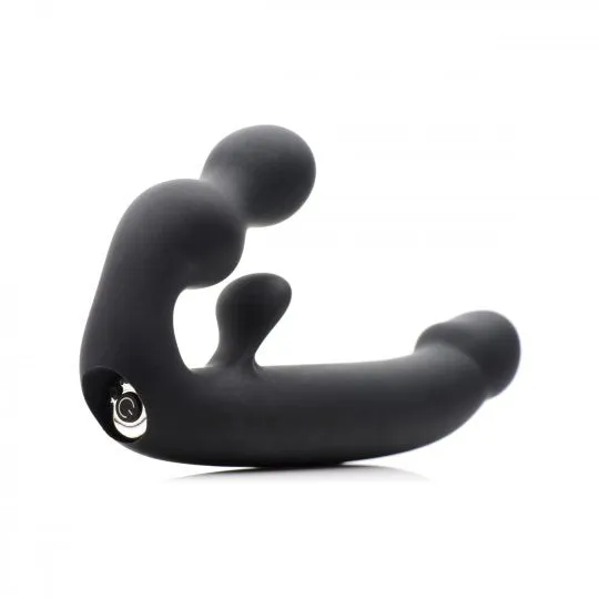 Female Sex Toys Strap U TriVolver Rechargeable Strapless Strap On