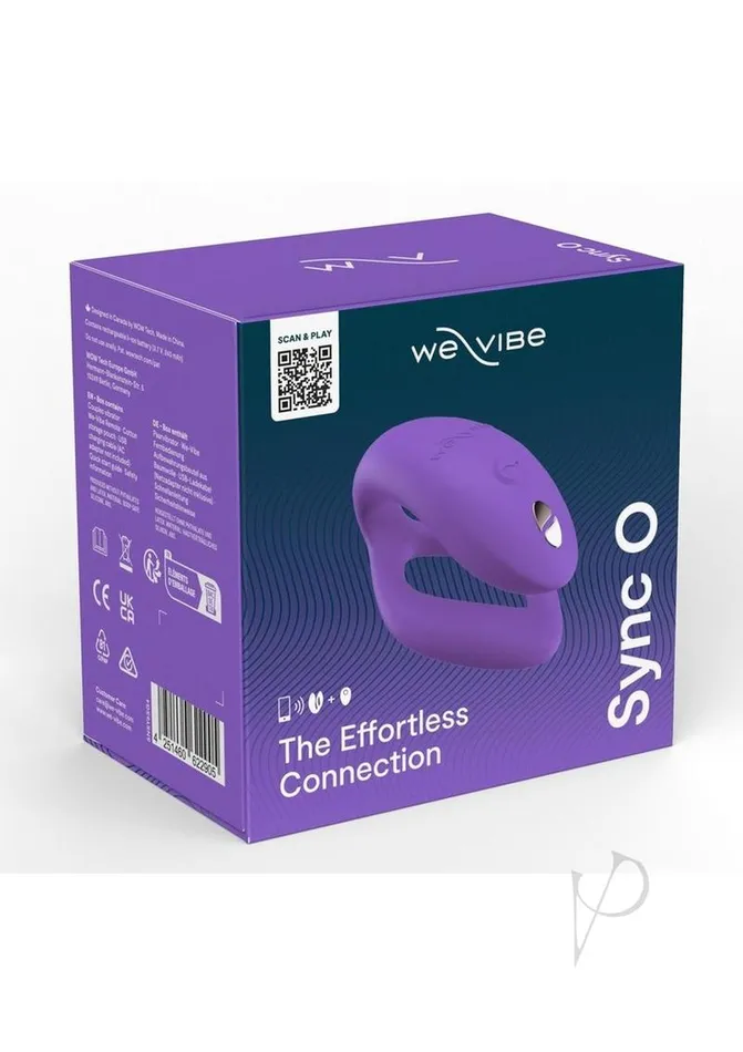 Female Sex Toys We Vibe WeVibe Sync O Rechargeable Silicone Couples Vibrator with Remote Control Purple Female Sex Toys We Vibe WeVibe Sync O Rechargeable Silicone Couples Vibrator with Remote Control Purple