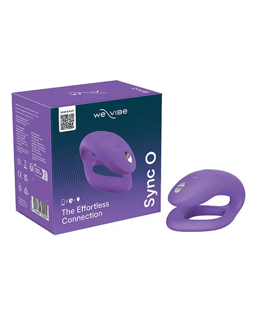Female Sex Toys We Vibe WeVibe Sync O Rechargeable Silicone Couples Vibrator with Remote Control Purple