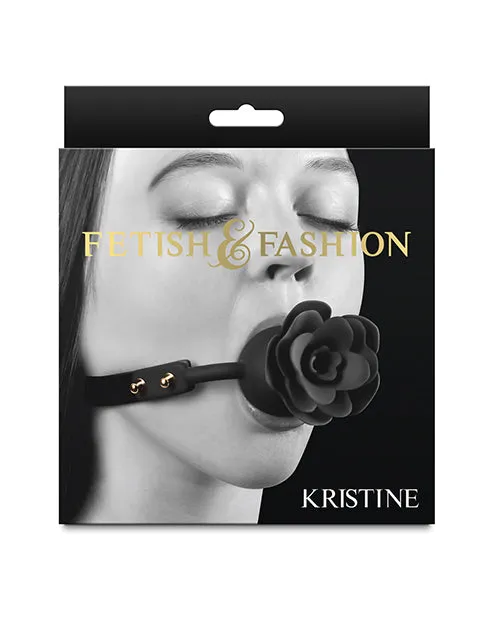 Fetish And Fashion Fetish and Fashion Kristine Silicone Ball Gag Black Anal Fetish And Fashion Fetish and Fashion Kristine Silicone Ball Gag Black Anal