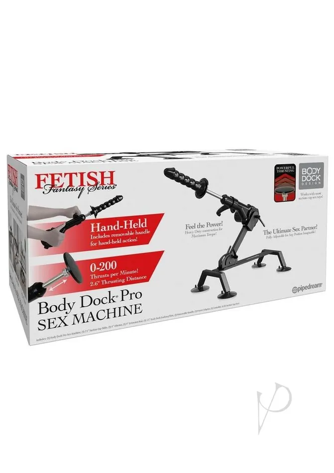 Fetish Fantasy Series Body Dock Pro Sex Machine Black Fetish Fantasy Series Female Sex Toys Fetish Fantasy Series Body Dock Pro Sex Machine Black Fetish Fantasy Series Female Sex Toys