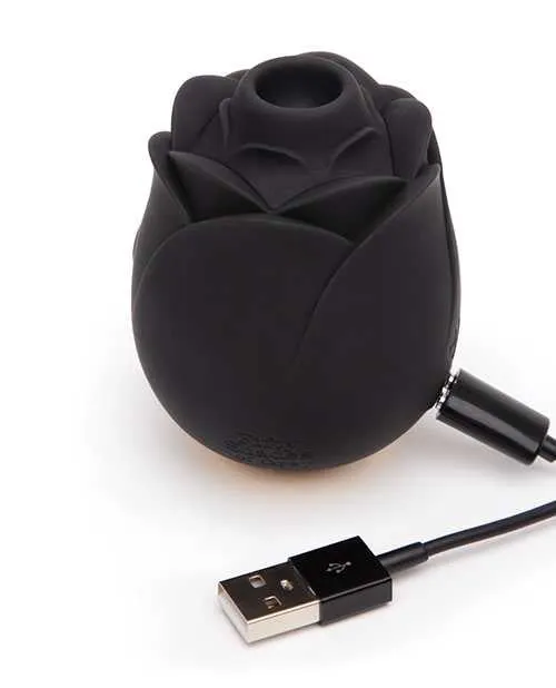 Fifty Shades of Grey Black Rose Rechargeable Silicone Clitoral Stimulator Black Fifty Shades Of Grey Vibrators Fifty Shades of Grey Black Rose Rechargeable Silicone Clitoral Stimulator Black Fifty Shades Of Grey Vibrators