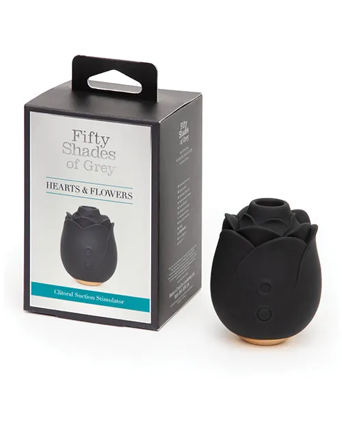 Fifty Shades of Grey Black Rose Rechargeable Silicone Clitoral Stimulator Black Fifty Shades Of Grey Vibrators Fifty Shades of Grey Black Rose Rechargeable Silicone Clitoral Stimulator Black Fifty Shades Of Grey Vibrators