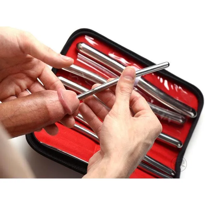 Hegar 8 Inch Urethral Sounds Kink Industries Male Sex Toys