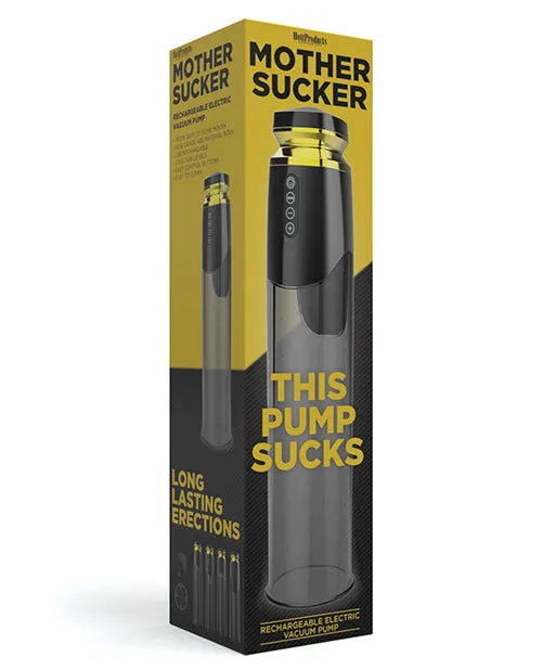 Hott Products Male Sex Toys Mother Sucker Rechargeable Electric Vacuum Penis Pump