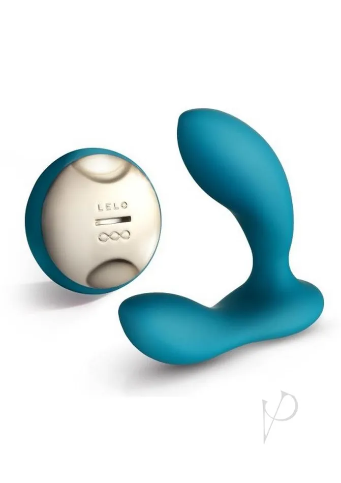 Hugo Rechargeable Prostate Massager Ocean Blue Lelo Anal Hugo Rechargeable Prostate Massager Ocean Blue Lelo Anal