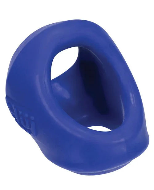 Hunkyjunk Clutch Silicone Cock and Ball Sling Blue Hunkyjunk Male Sex Toys