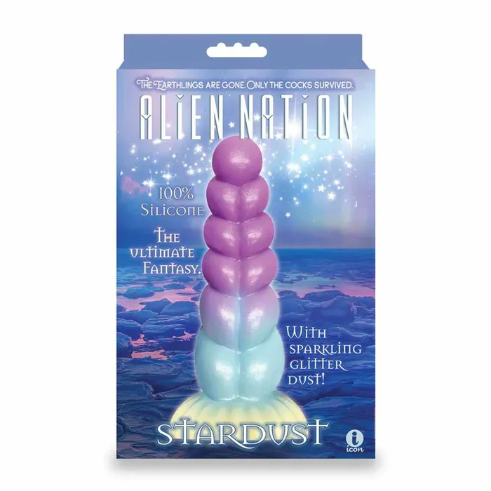 Icon Brands Alien Nation Stardust Rainbow Fantasy Dildo Dildos