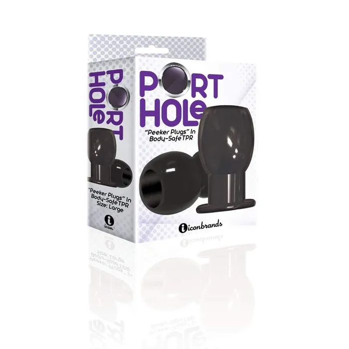 Icon Brands The 9s Port Hole Hollow Butt Plug Anal